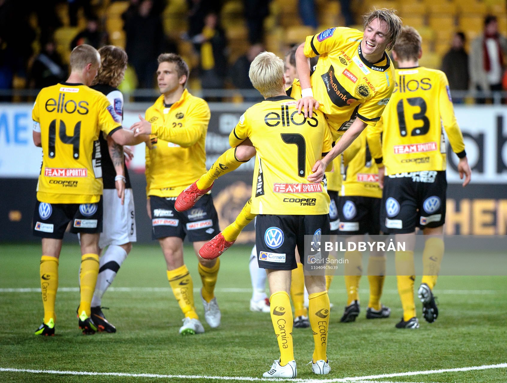 Johan Larsson, Lasse Nilsson, Elfsborg, jubel