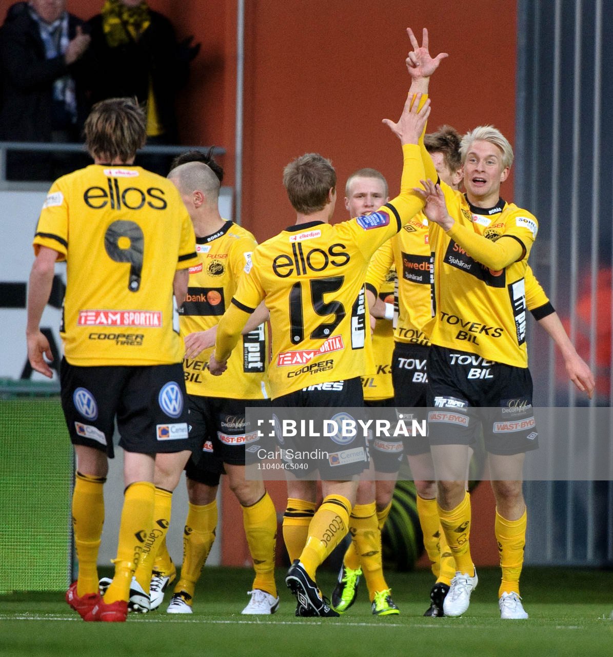 Johan Larsson, Elfsborg, jubel