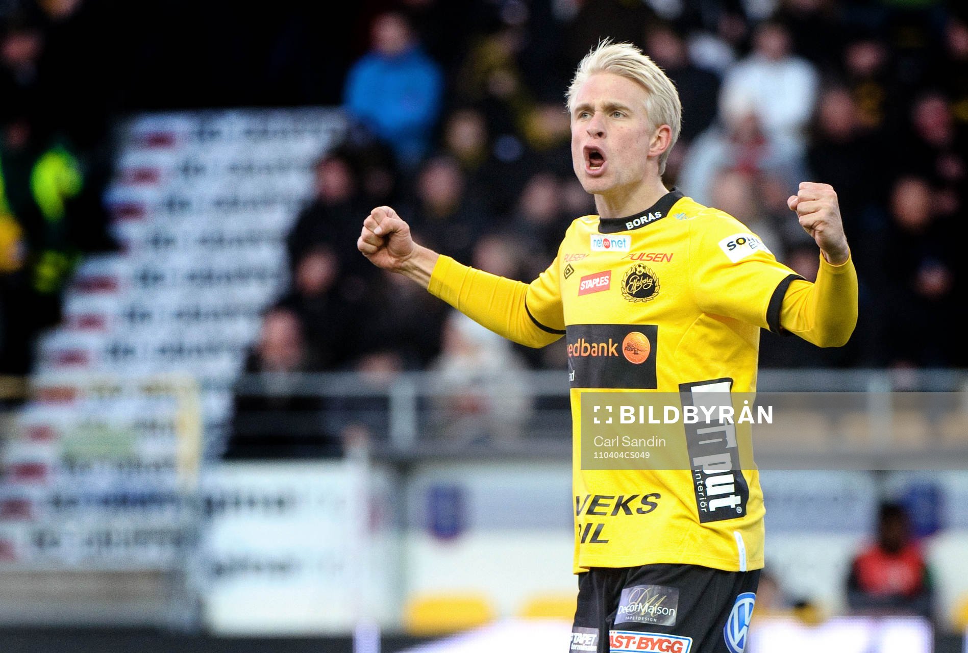 Johan Larsson, Elfsborg, jubel