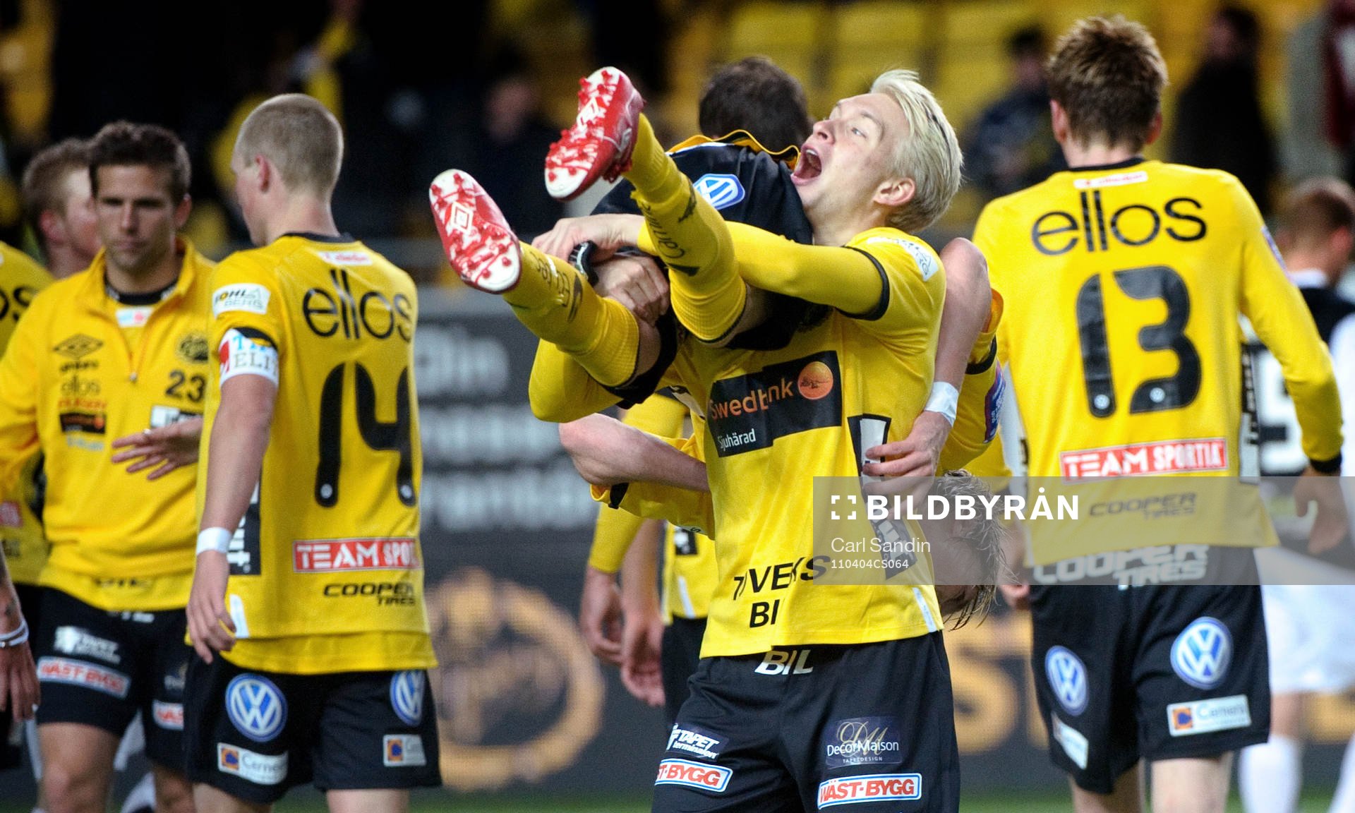 Johan Larsson, Elfsborg, jubel