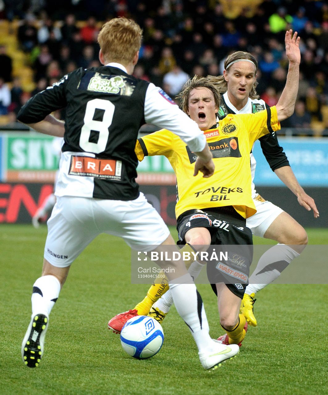 Lasse Nilsson, Elfsborg bli fälld av Jonas Bjurström,