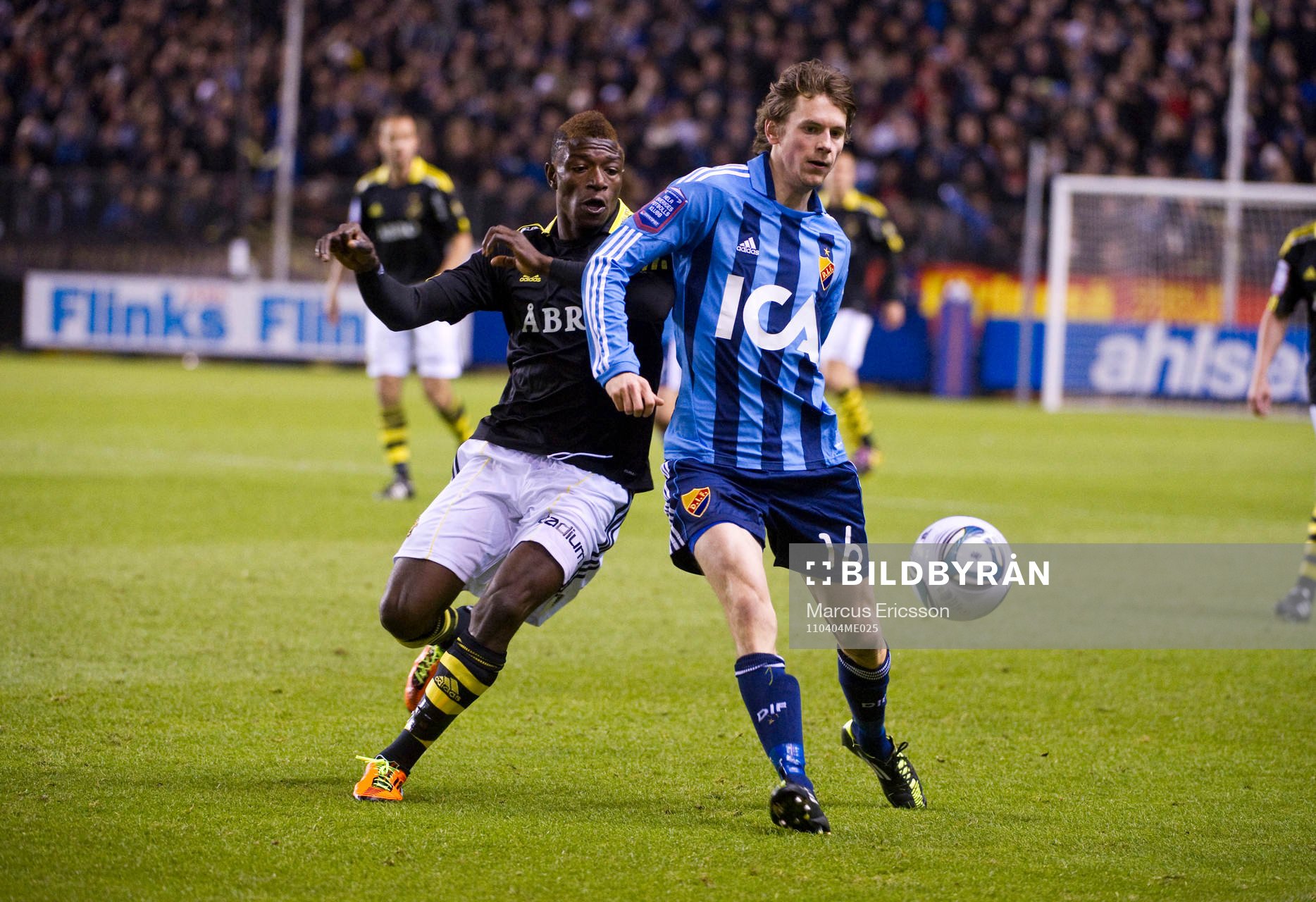 Mohamed Bangura, AIK och  Kasper Hämäläinen, Djurgården