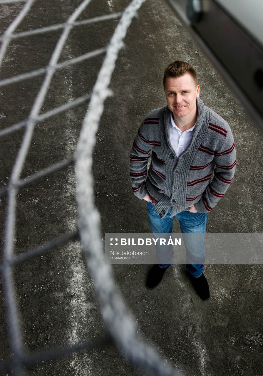 Fotboll, Karl Corneliusson, numera säljare av vitvaror