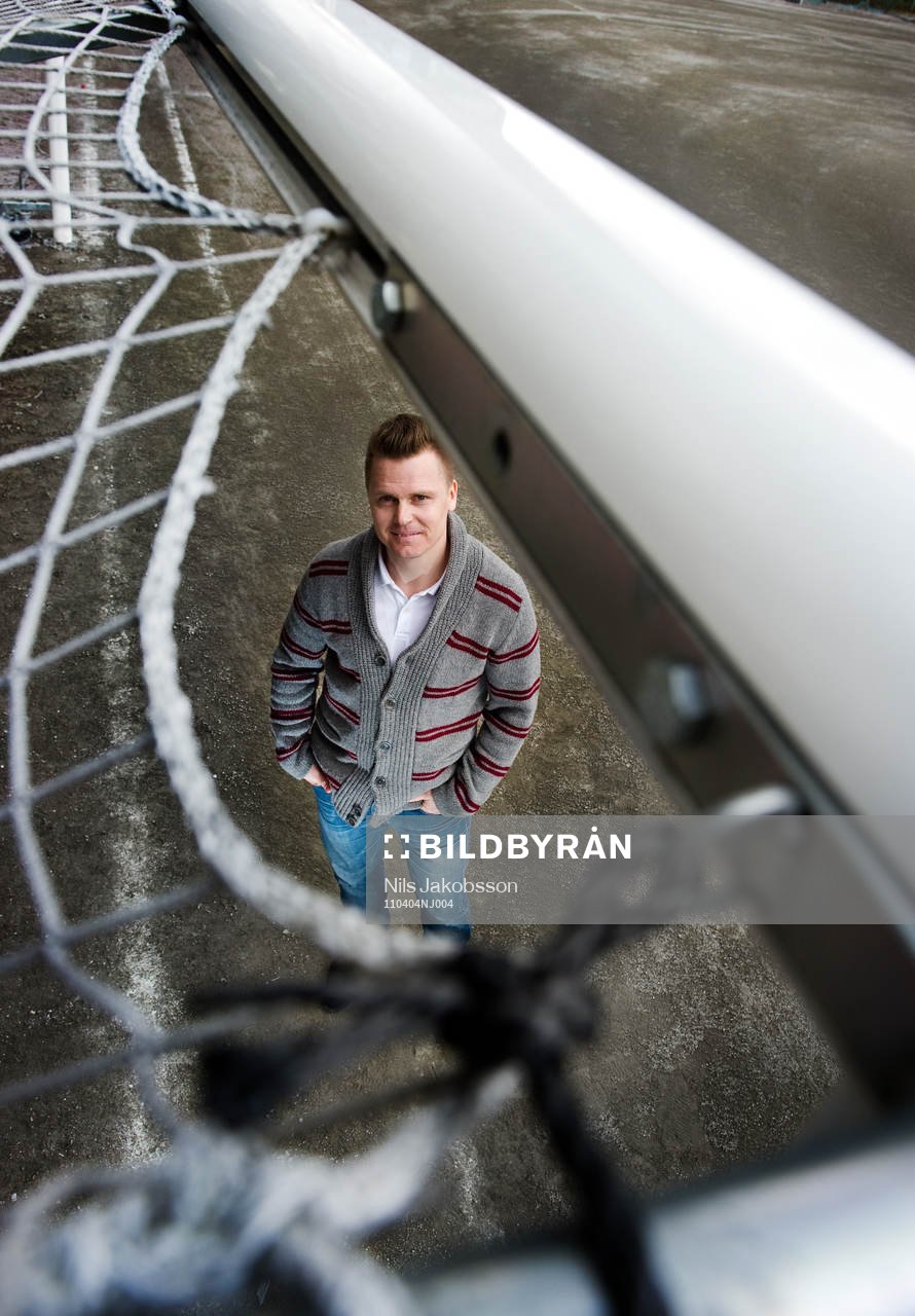 Fotboll, Karl Corneliusson, numera säljare av vitvaror