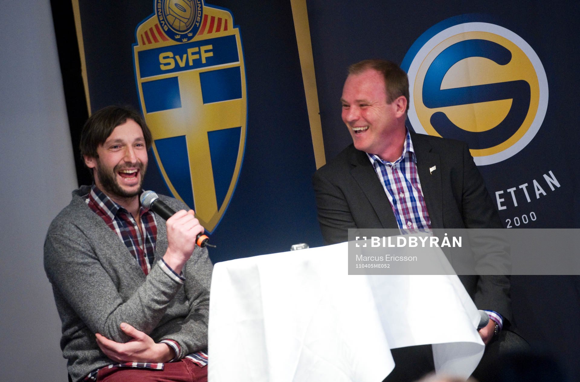 Rami Shaaban och Roger Franzén, tränare Hammarby