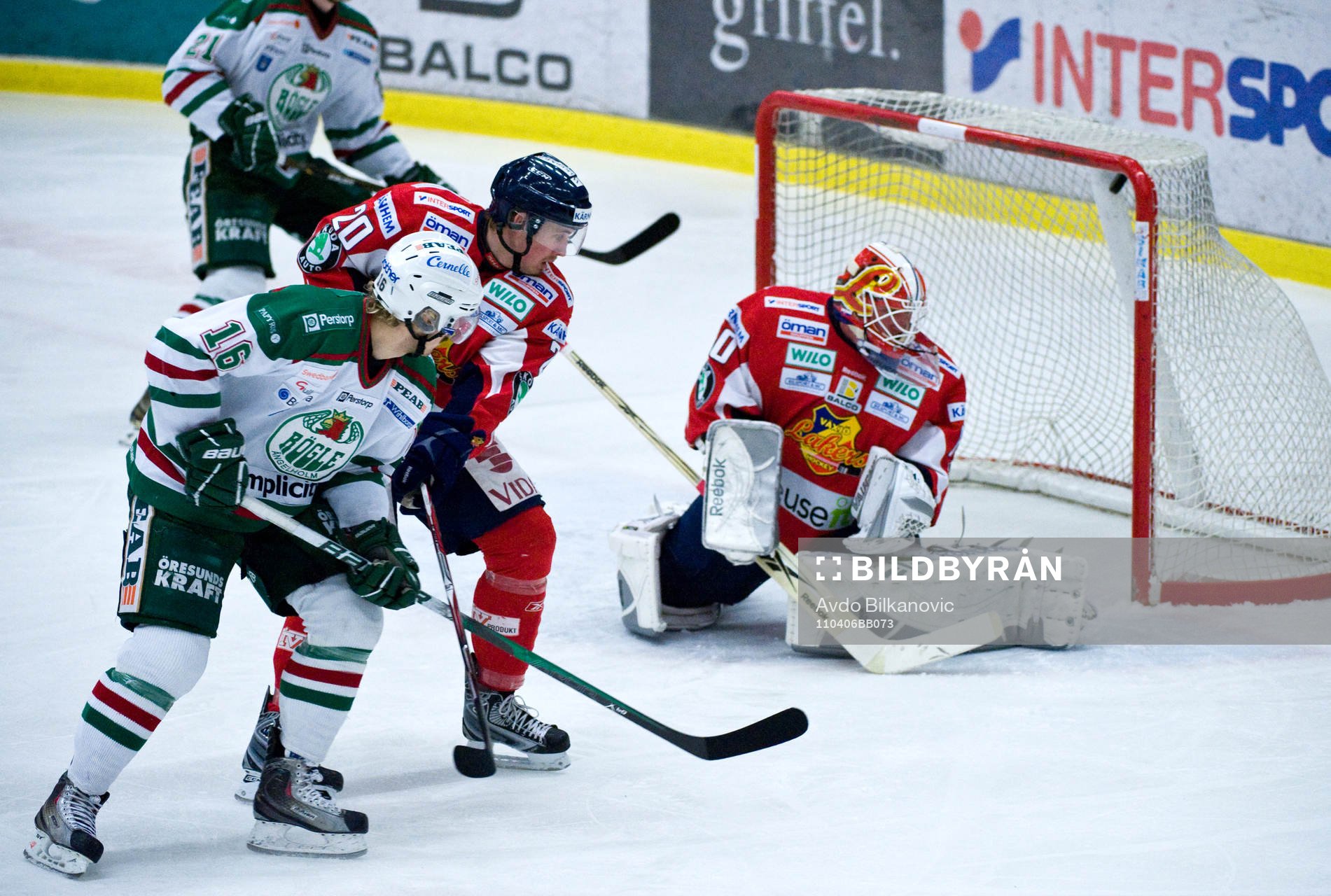 Christopher Liljewall, Rögle, Karol Krizan, målvakt,