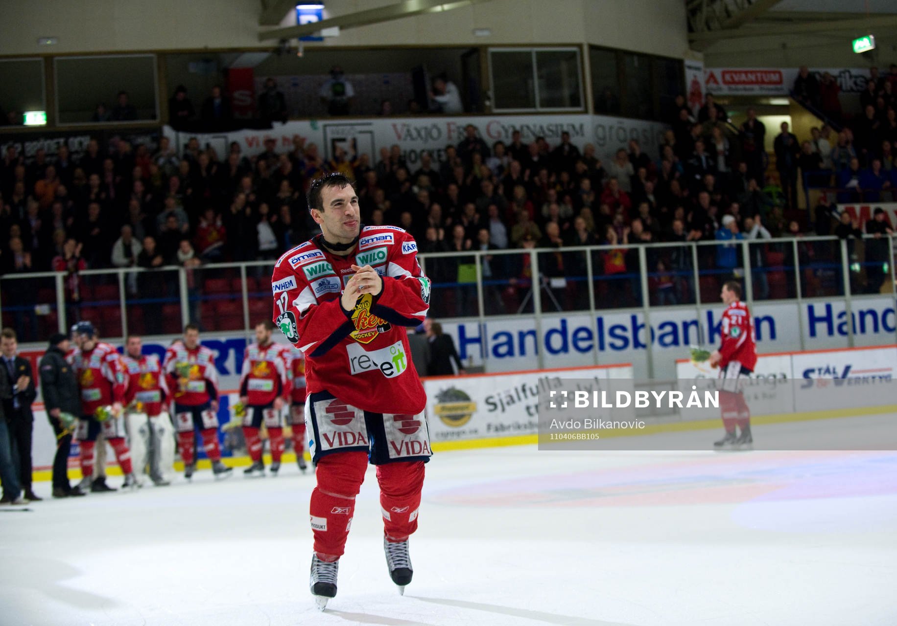 Steve Saviano, Växjö, jubel