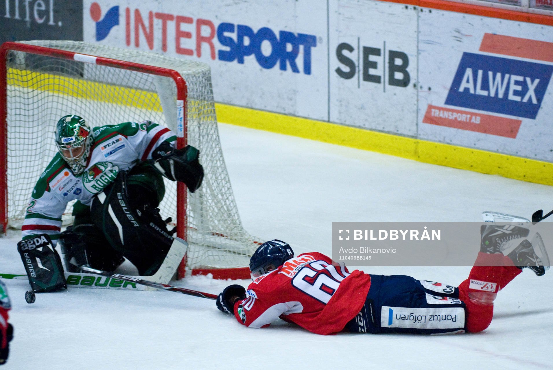 Erik Josefsson, Växjö, Jonas Fransson, målvakt, Rögle