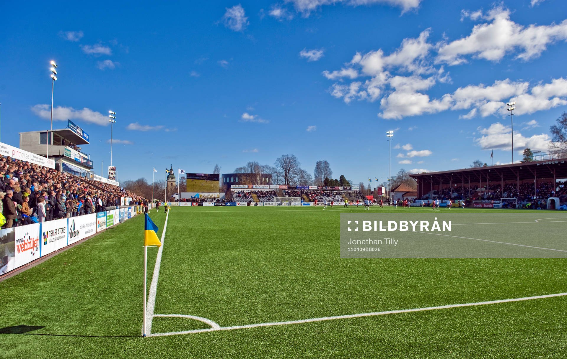 Strömvallen, Gävle. Stadion, arena
