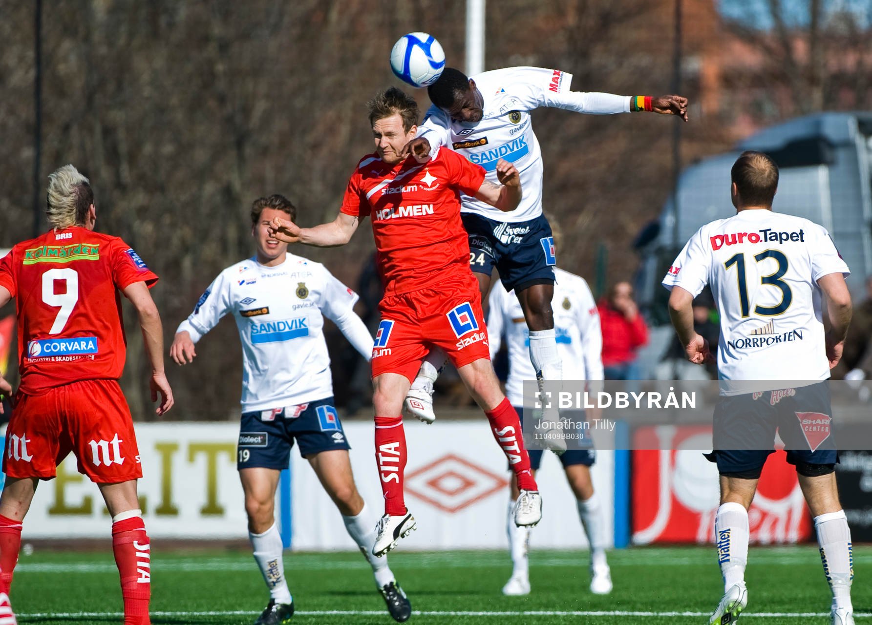 Marcus Falk Olander, Norrköping och Yussif Chibsah, Gefle