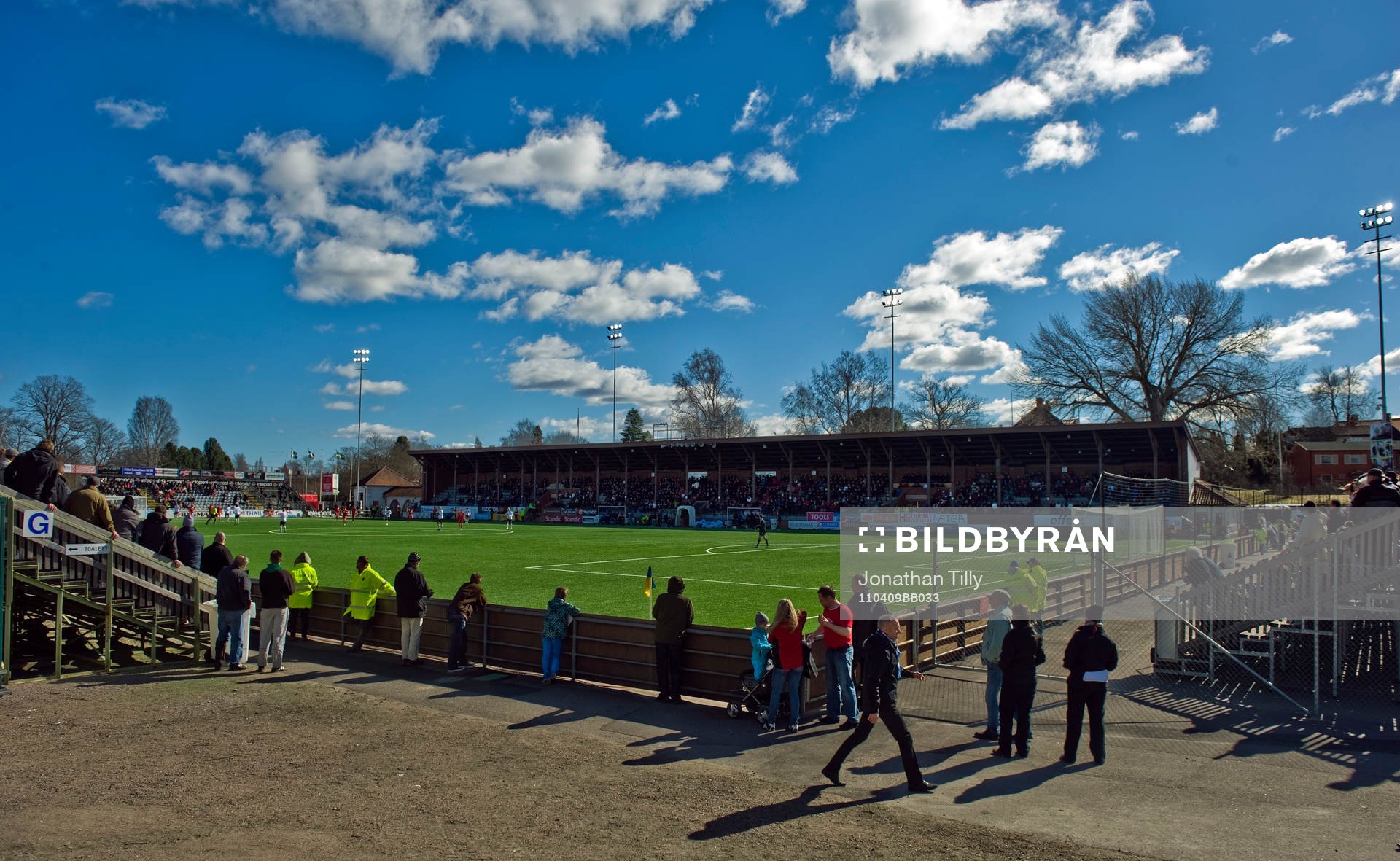 Strömvallen, Gävle. Stadion, arena