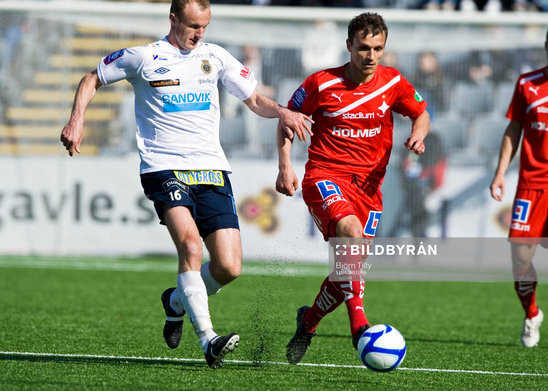 Dragan Kapcevic, Gefle och Sphetim Hasani,  Norrköping