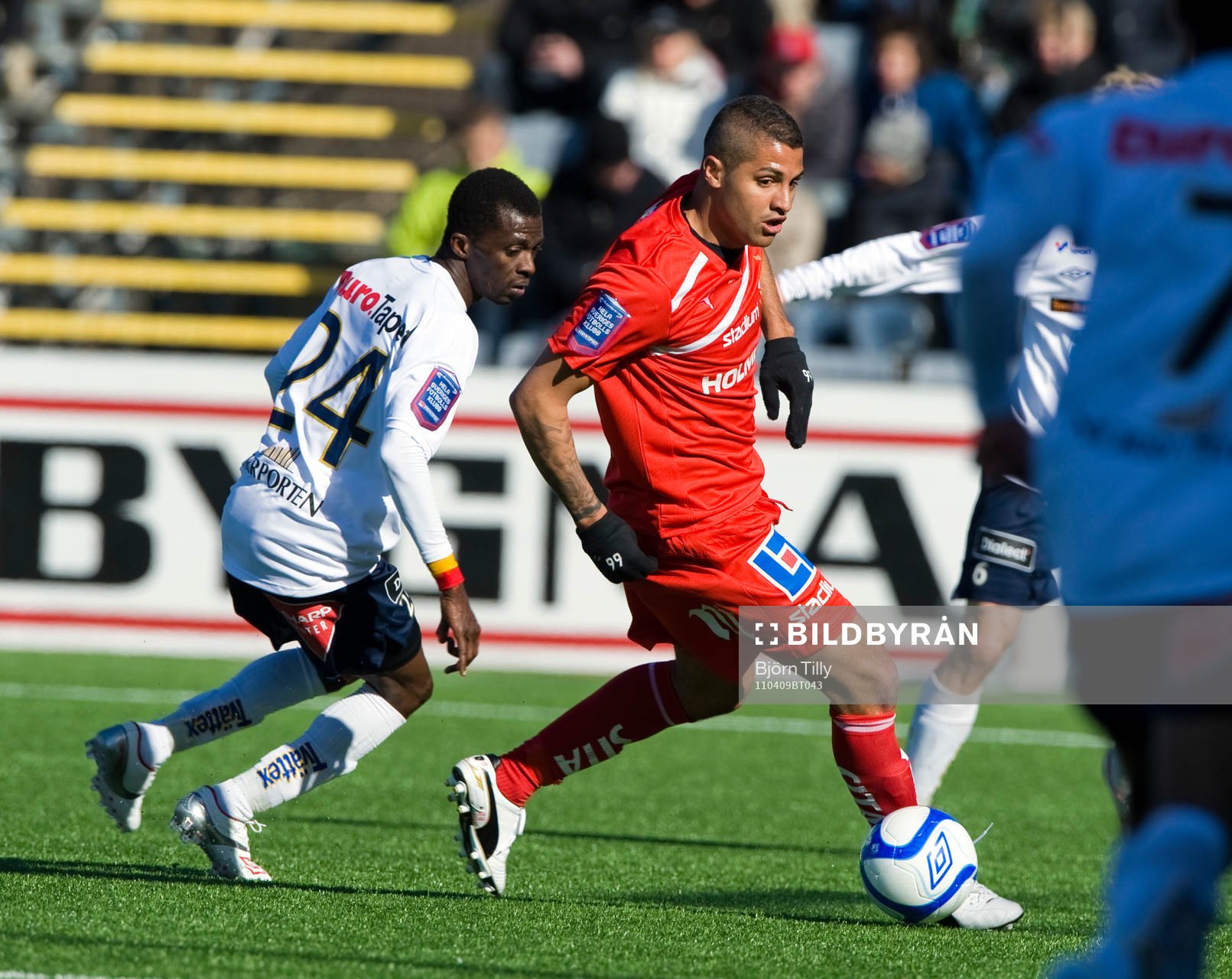Yussif Chibsah, Gefle och Bruno Santos, Norrköping
