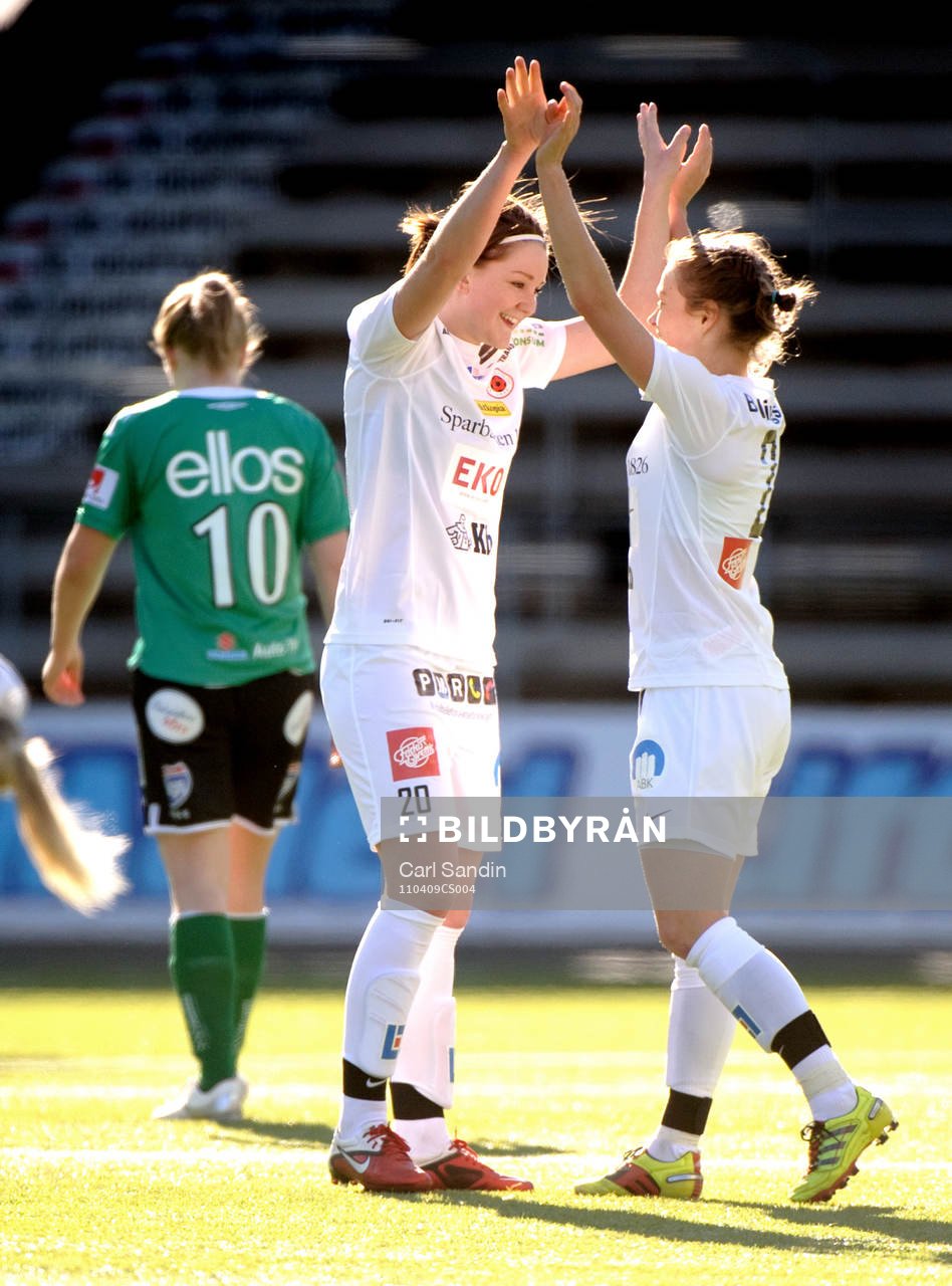  Mia Karlsson, Kristianstad, jubel.