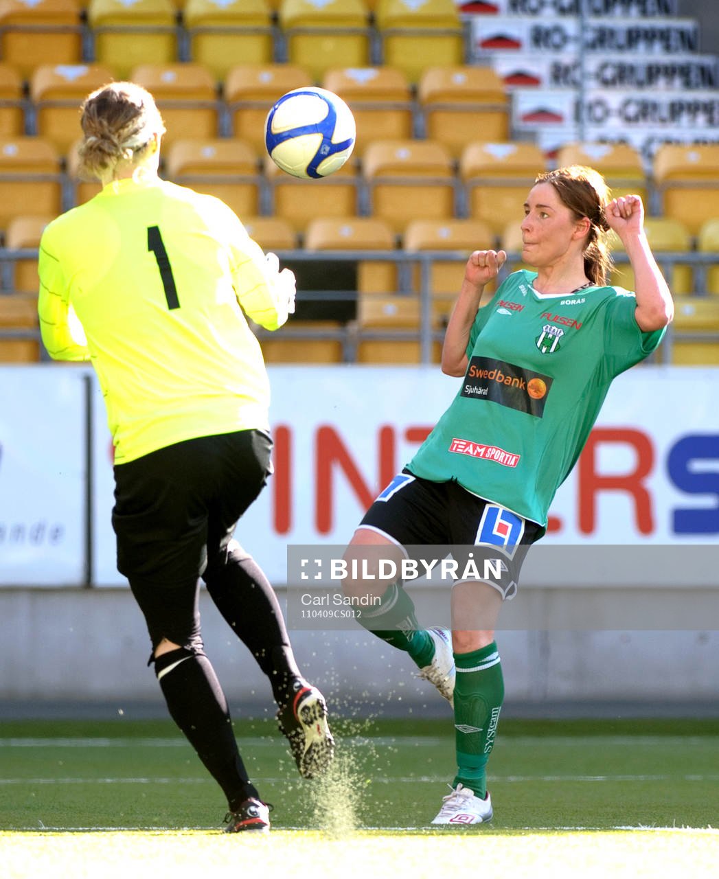 Hedvig Lindahl, målvakt, Kristianstad, Marlene Laggren,