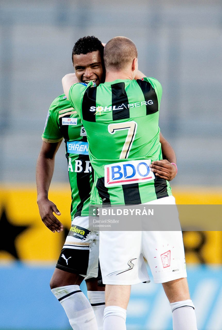 Wanderson Do Carmo, Jonas Lundén, Gais, jubel