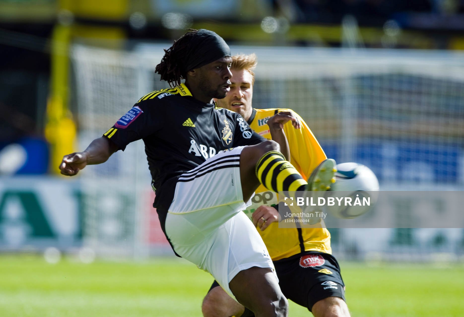 Martin Mutumba, AIK och Jesper Westerberg, Mjällby