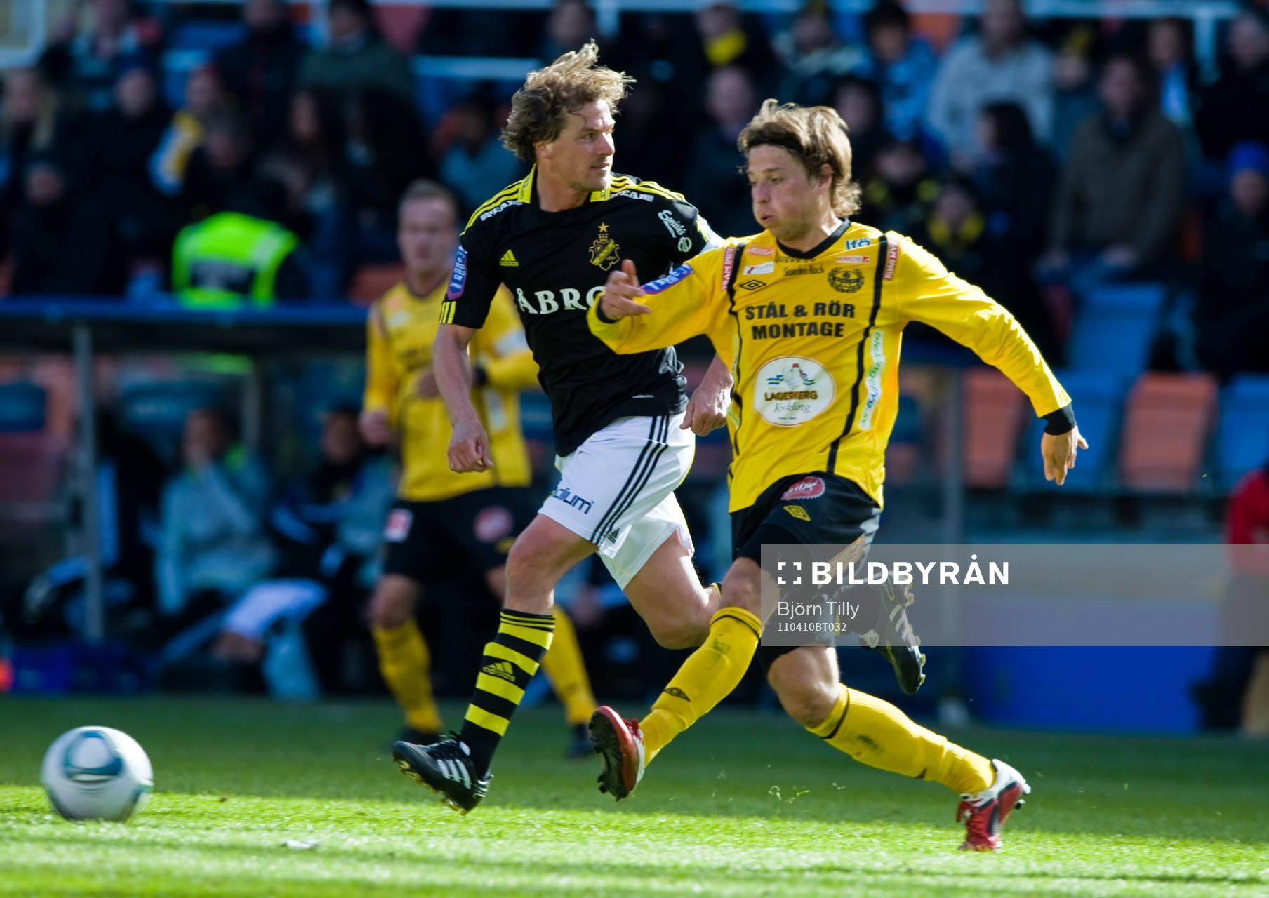 Daniel Tjernström, AIK och Peter Gitselov, Mjällby