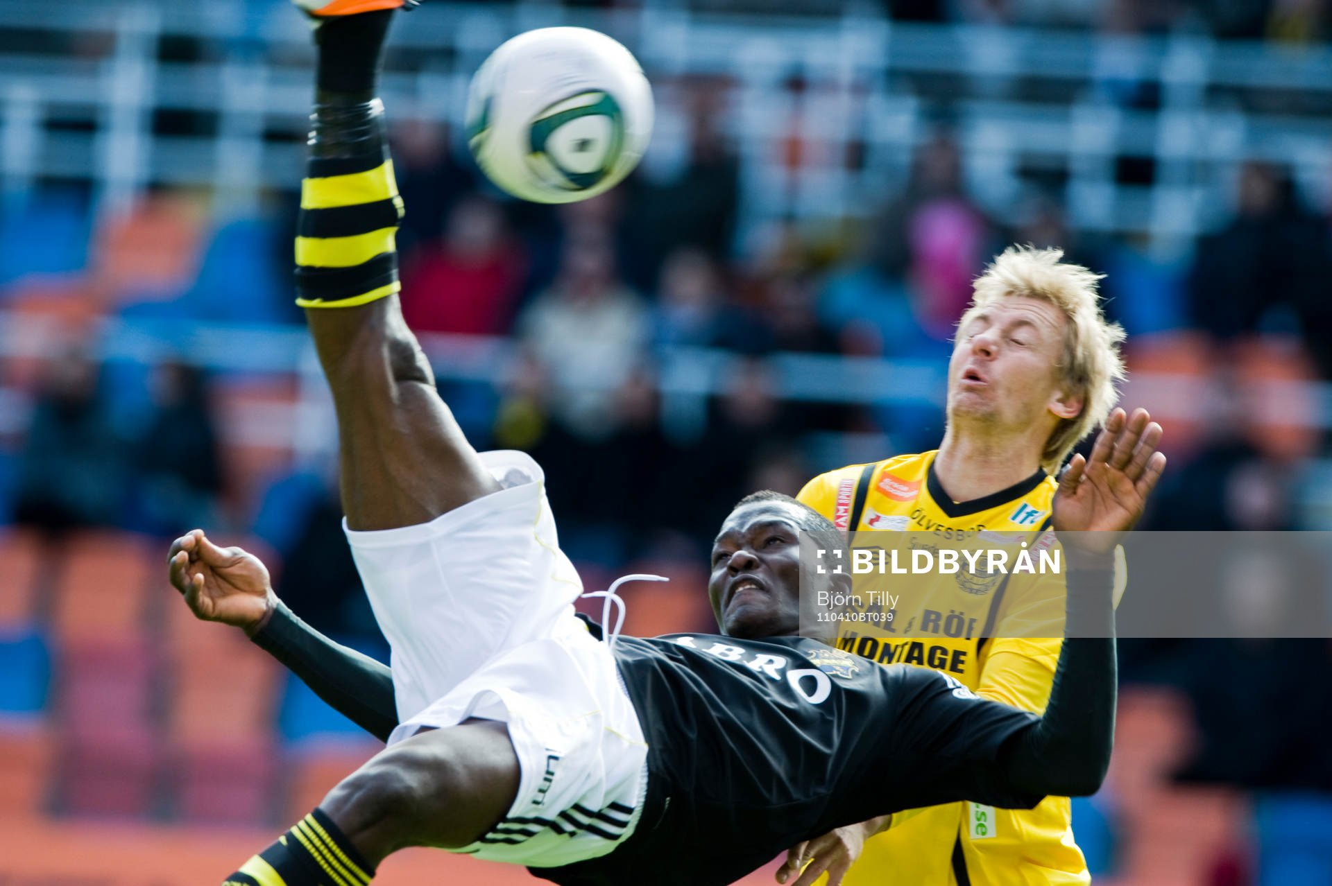 Ibrahim Bangura, AIK och Patrik Rosengren, Mjällby
