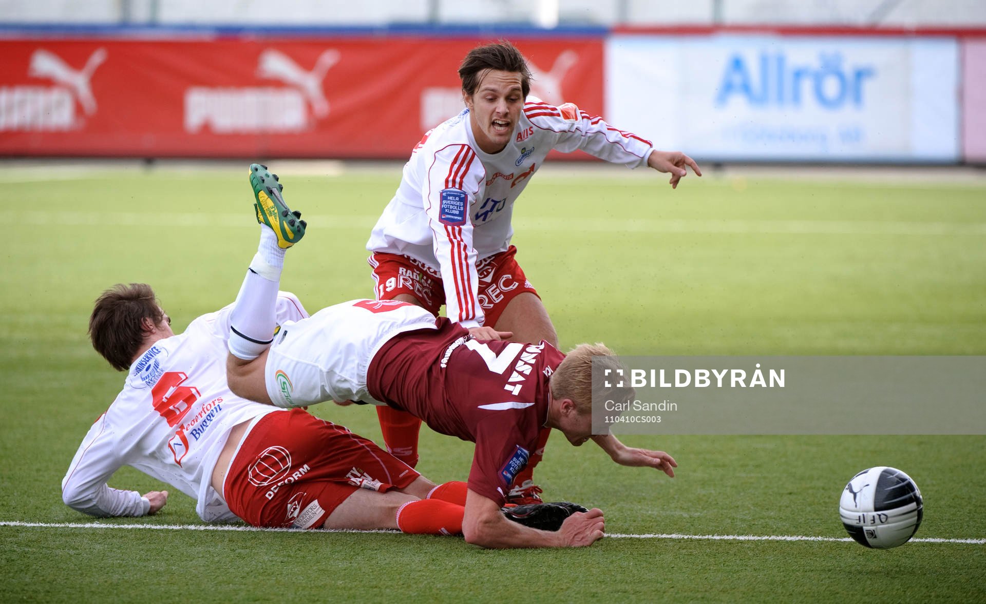 Eric Jernberg, Degerfors, Anders Augustsson, Qviding,