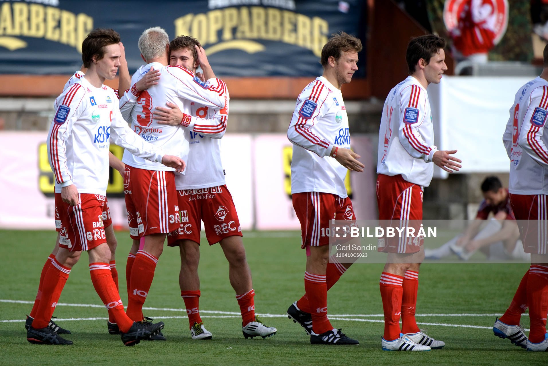  Degerfors, jubel.
