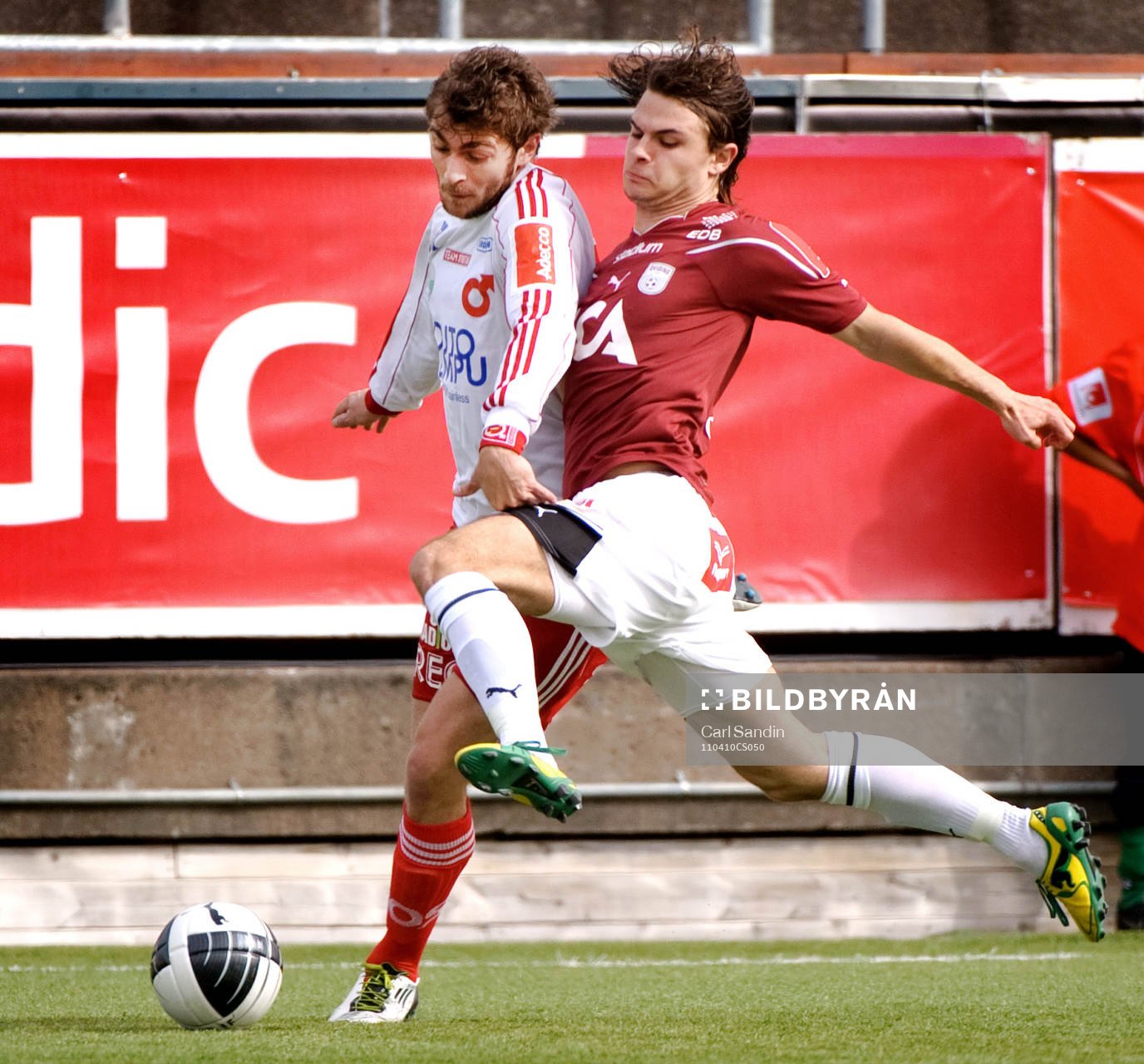 Christophe Lallet, Degerfors, Hannes Sahlin, Qviding