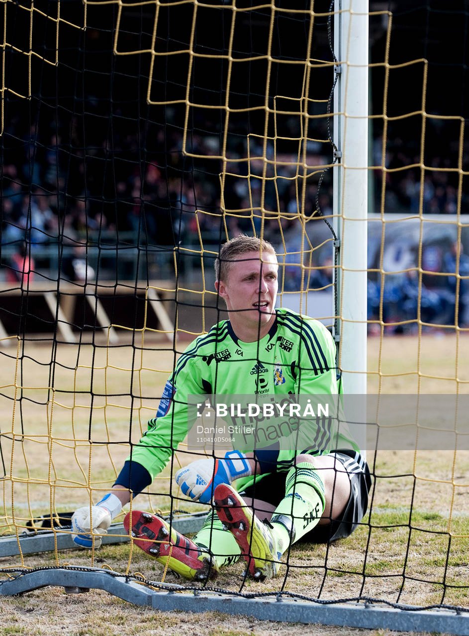 Marcus Sandberg, målvakt IFK Göteborg, depp