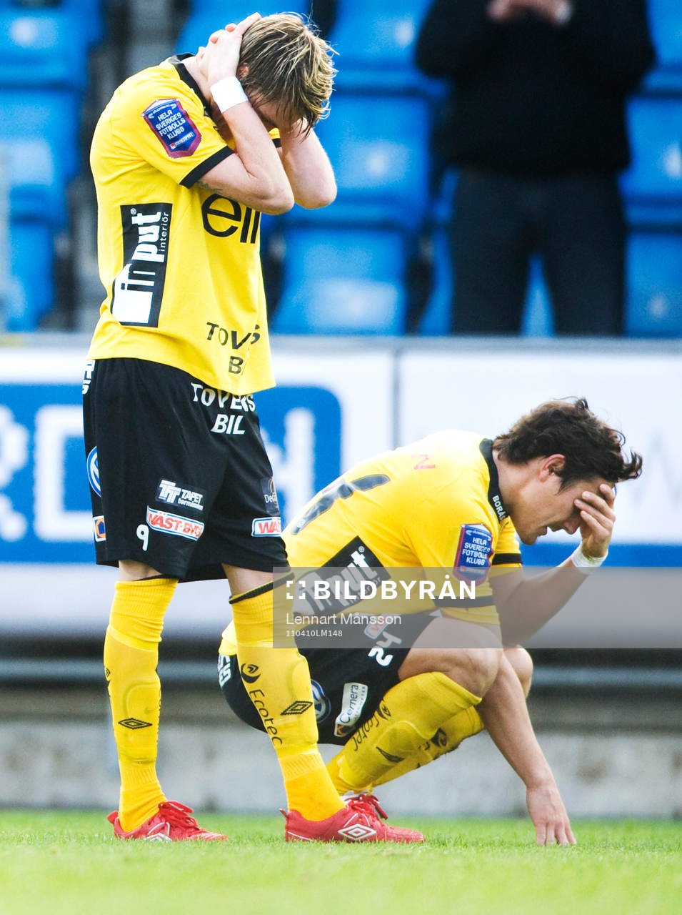 Lasse Nilsson och Stefan Ishizaki, Elfsborg, depp