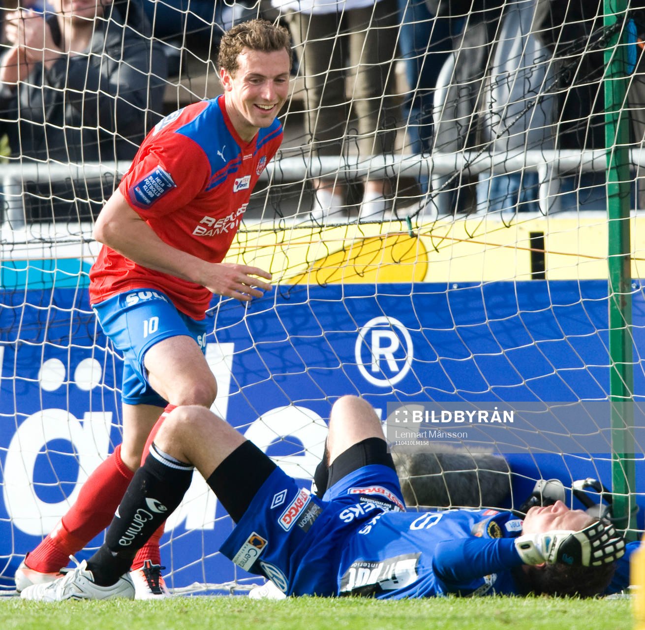 1-0, Alexander Gerndt, Helsingborg, jubel, Kim