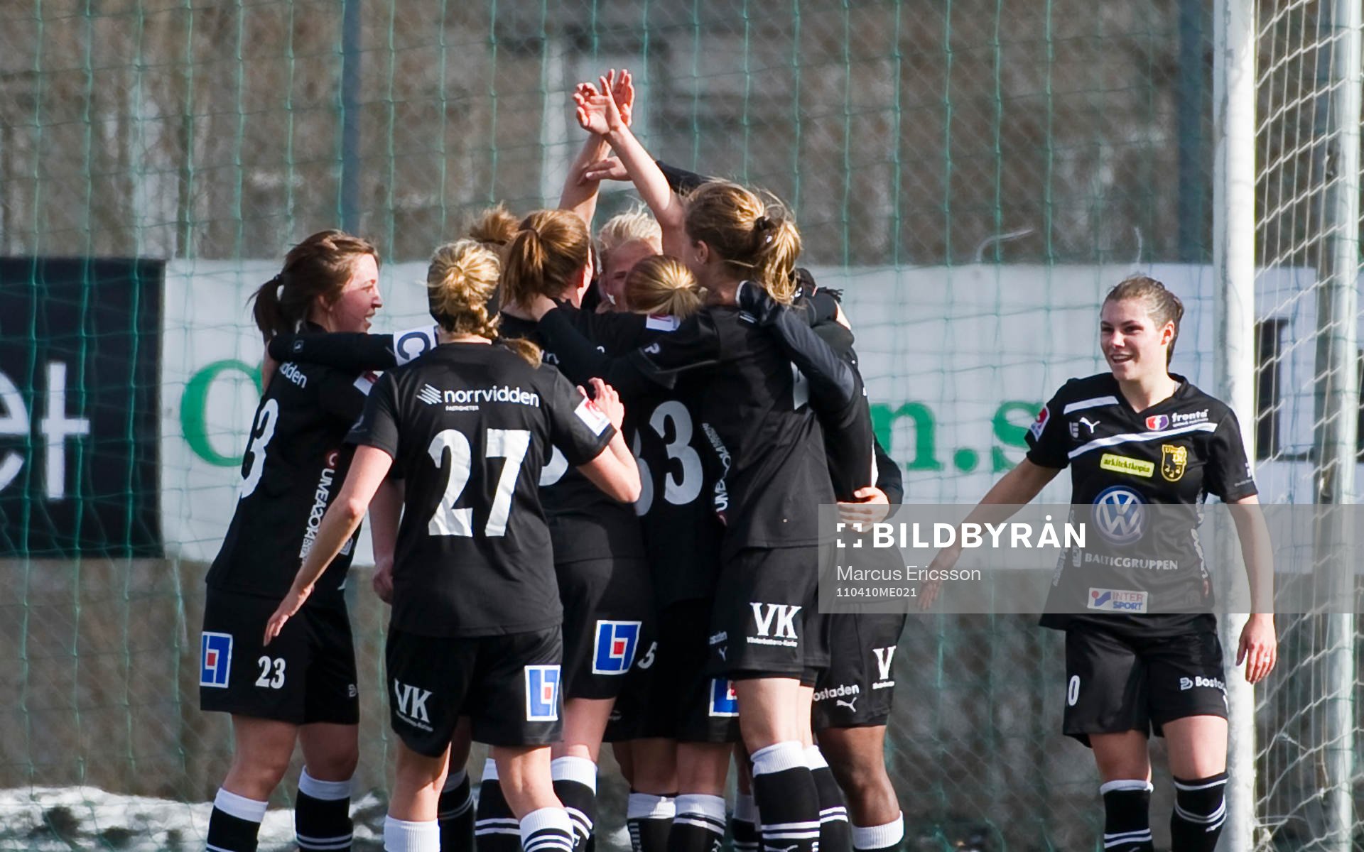  Sofia Jakobsson, Umeå jubel efter 0-2
