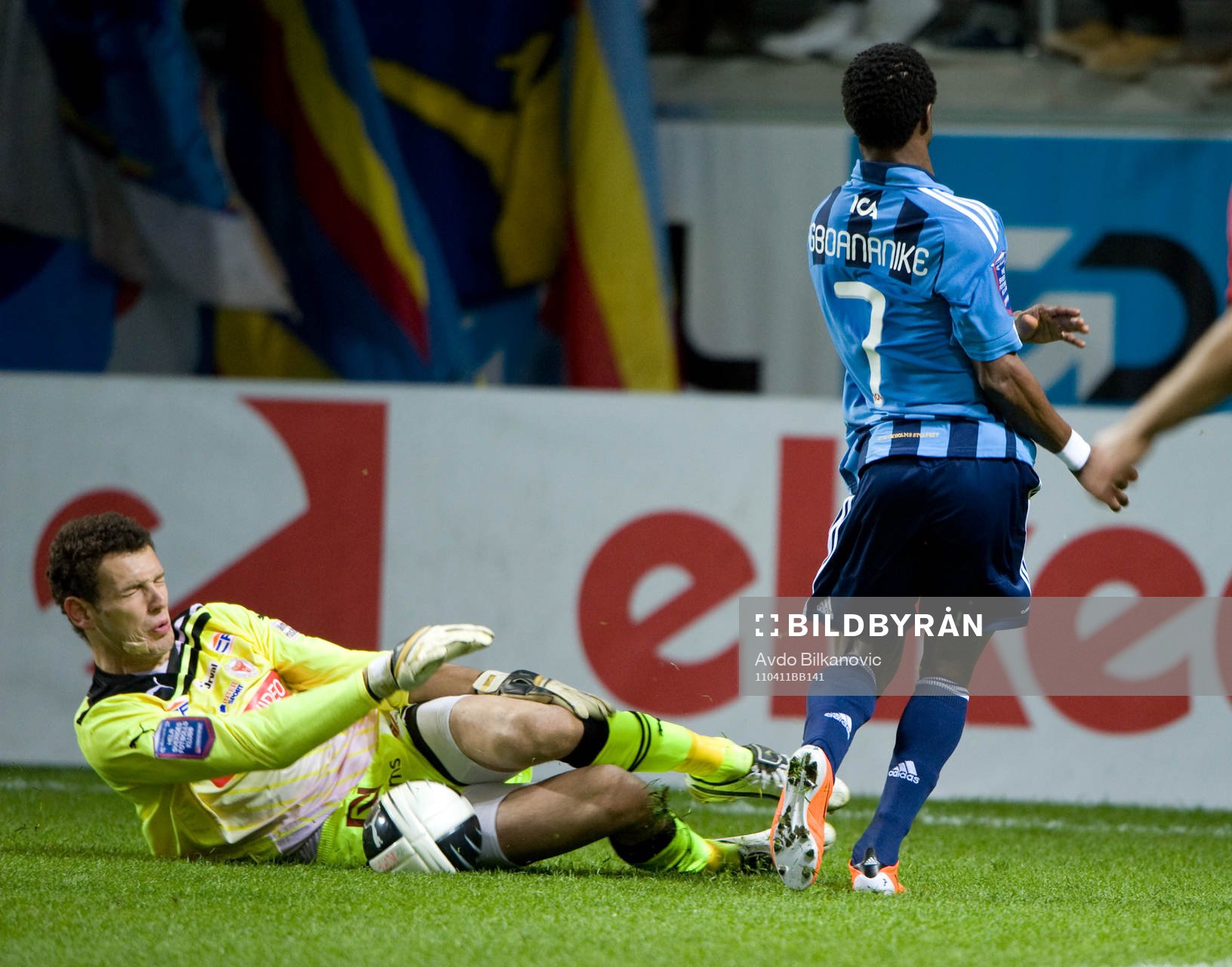 Kennedy Igboananike, Djurgården, Etrit Berisha, målvakt,