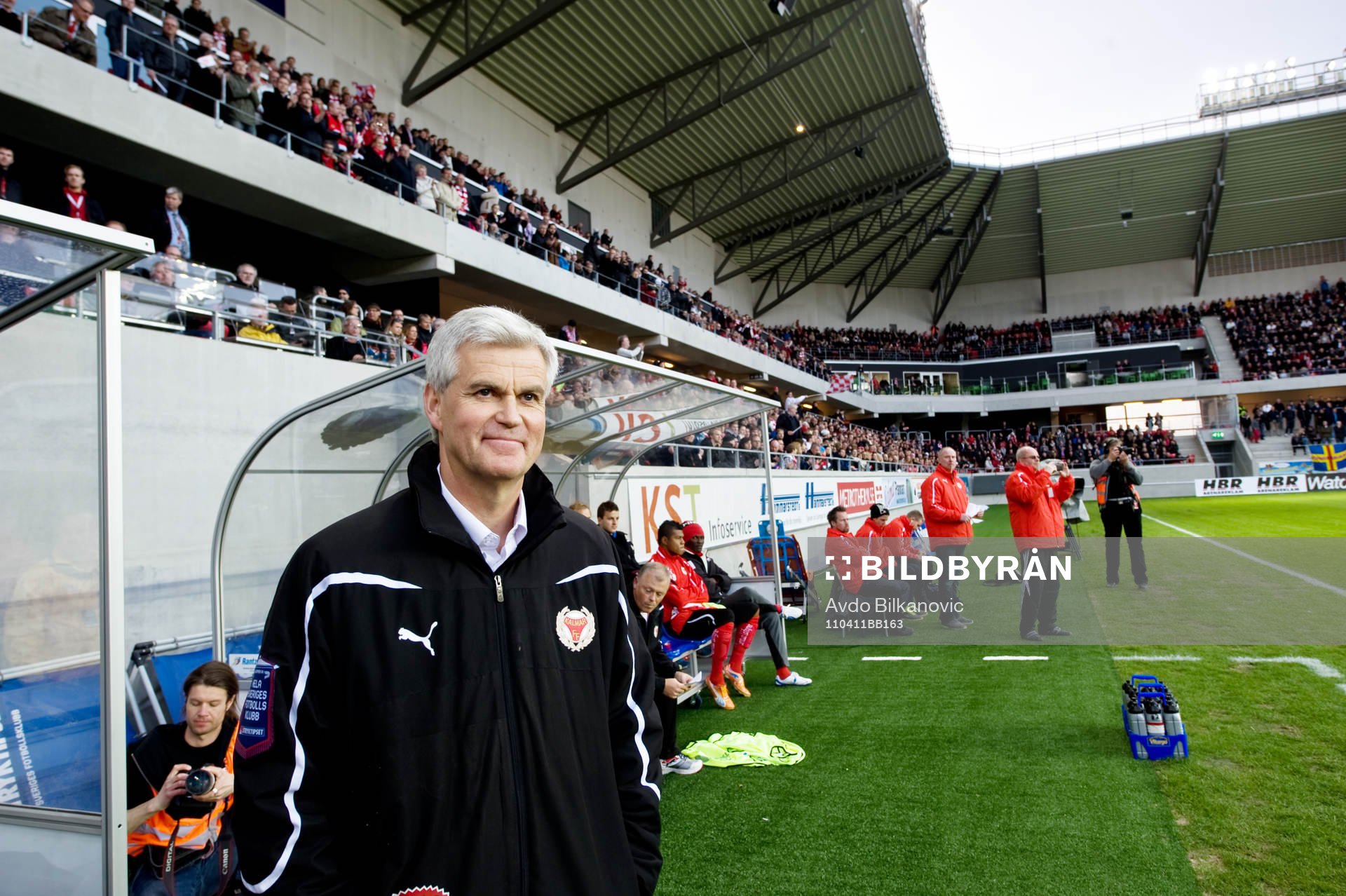 Nanne Bergstrand, tränare. Guldfågeln Arena