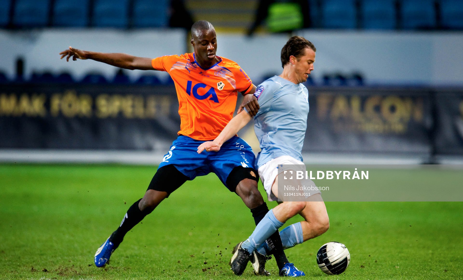 Joe Sise, Halmstad, Daniel Andersson, Malmö FF