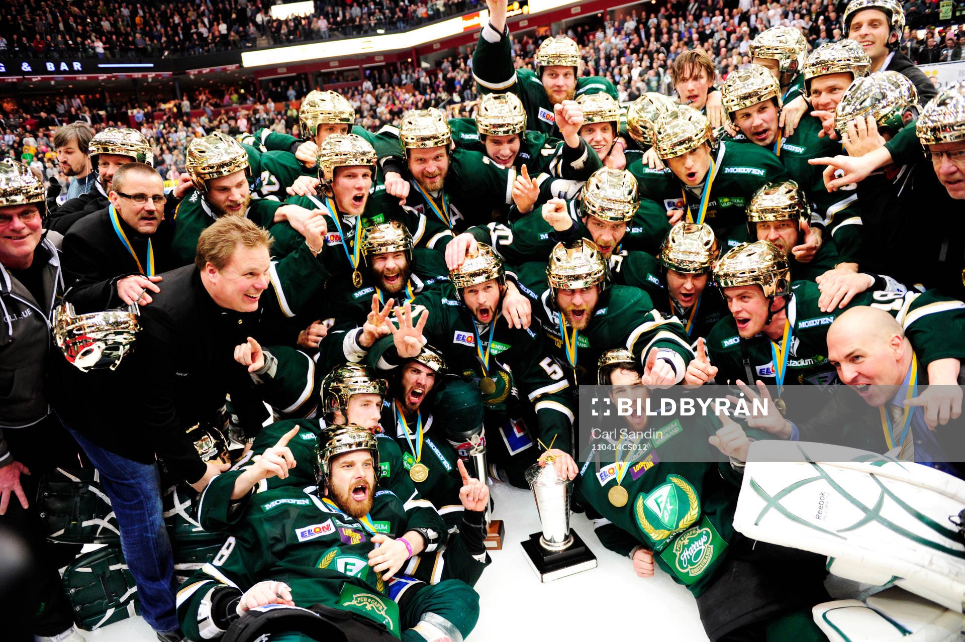 SM-Guld, guld, Svenska Mästare 2011, glädje, jubel, pokal