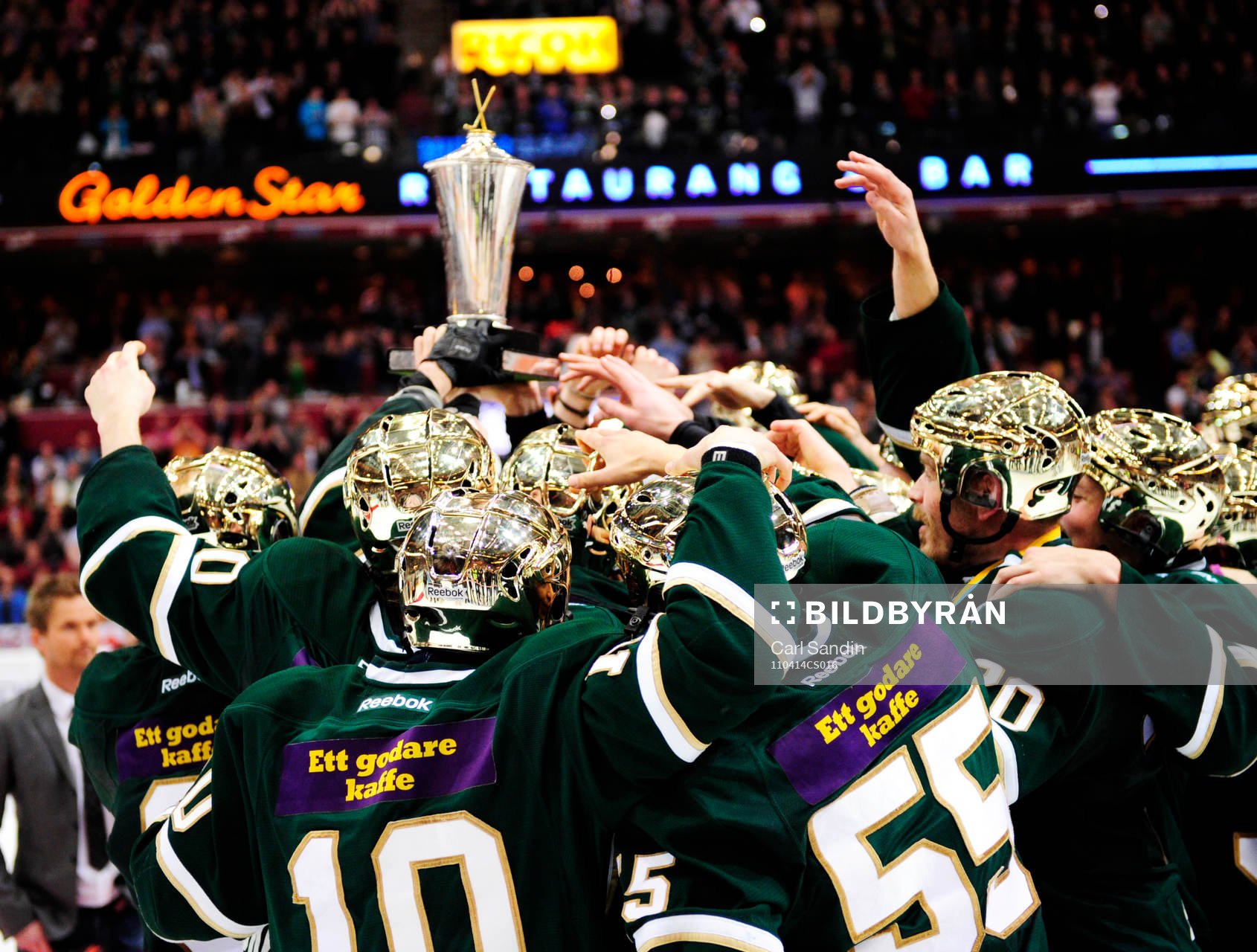 SM-Guld, guld, Svenska Mästare 2011, glädje, jubel, pokal