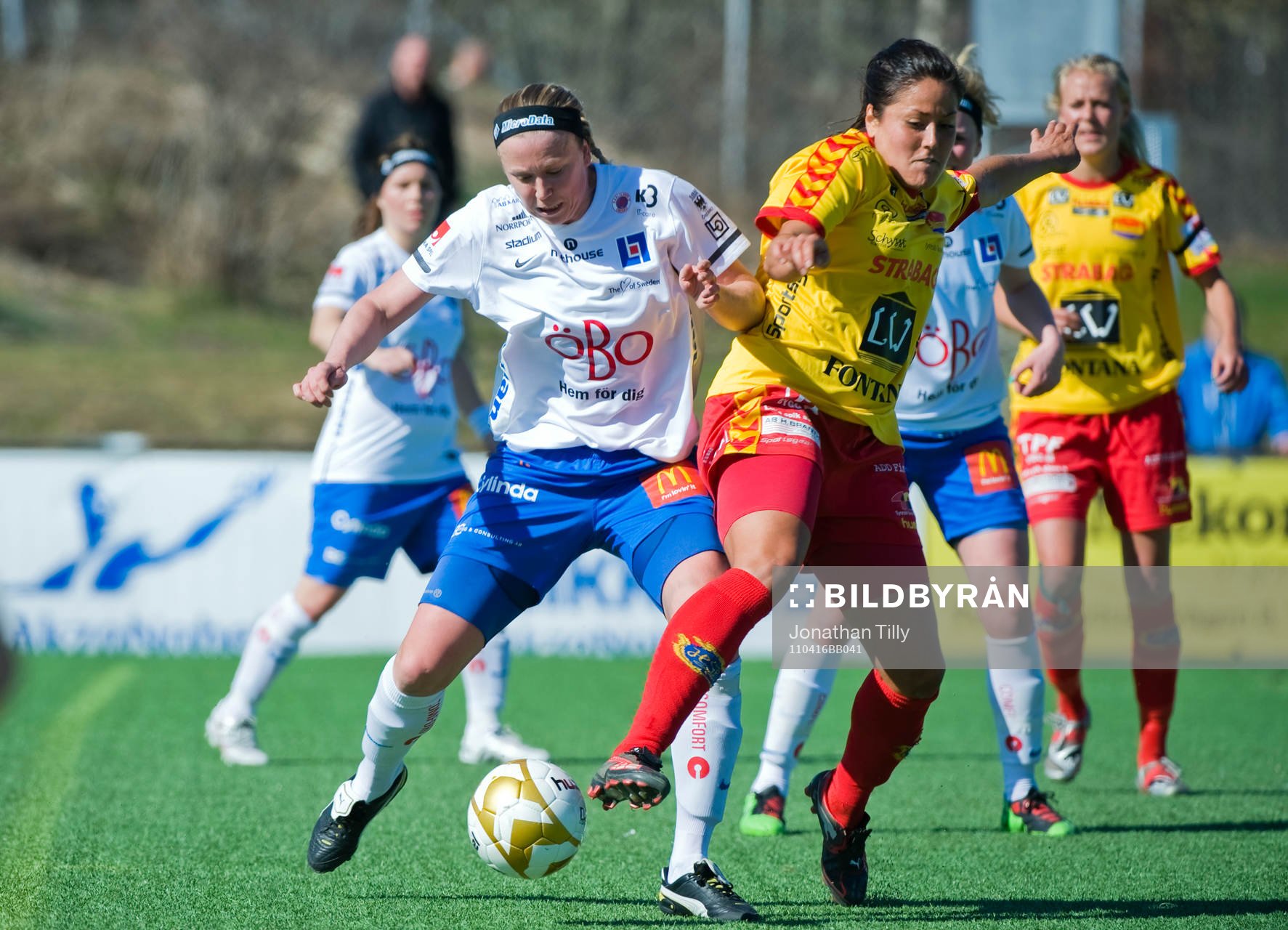Sara Larsson, Örebro och Madeleine Edlund, Tyresö