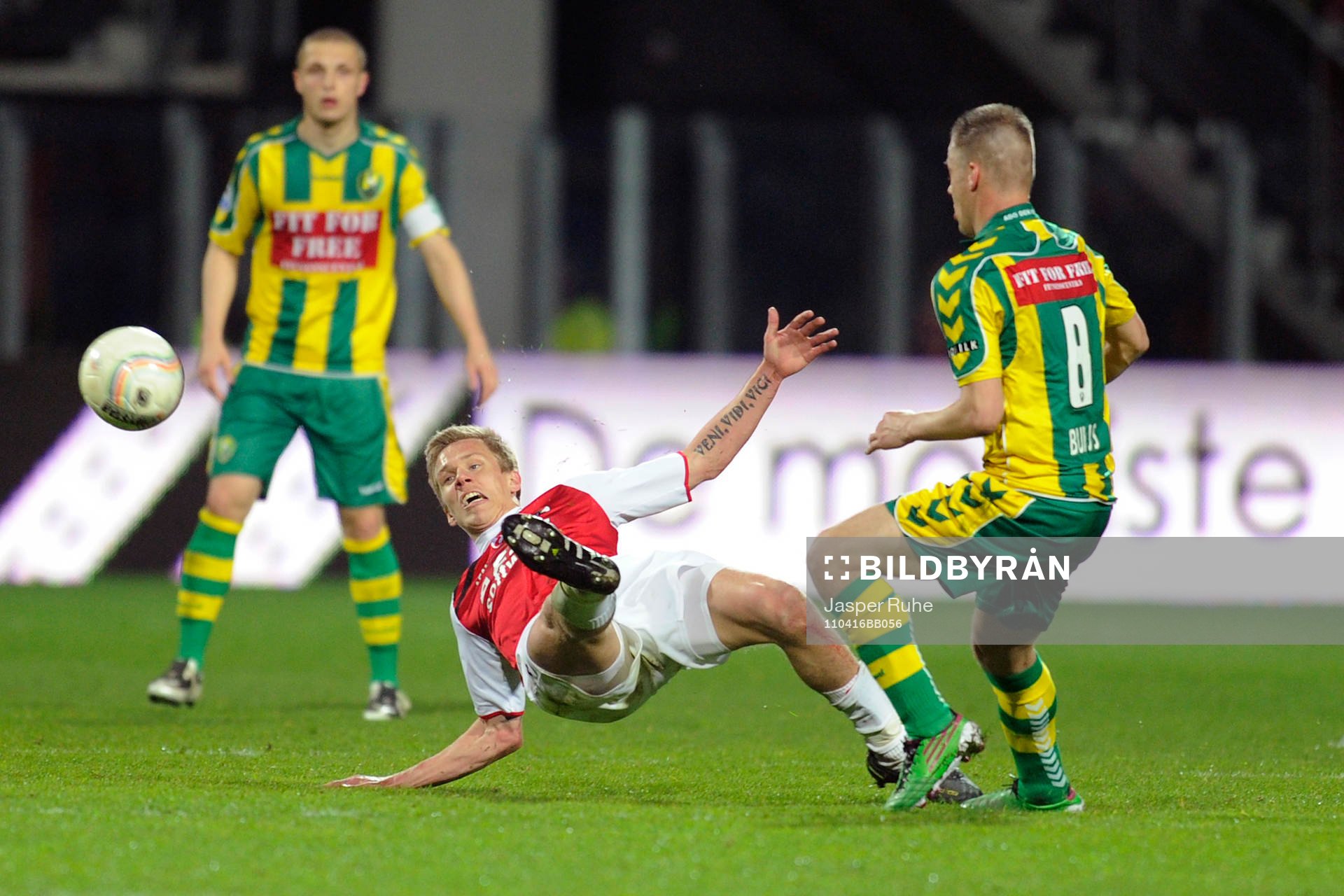 Pontus Wernbloom, AZ och Danny Buijs, ADO