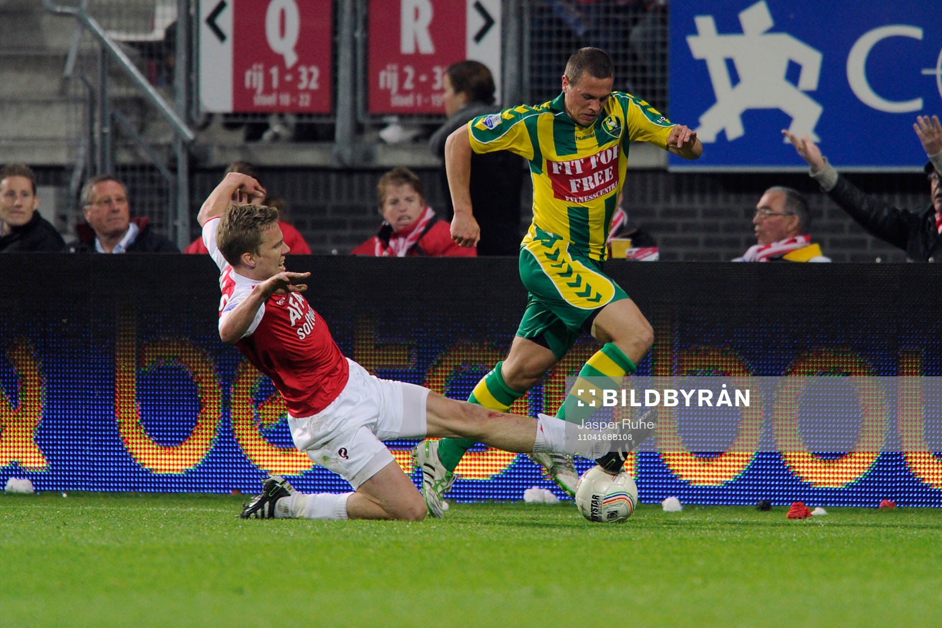 Pontus Wernbloom, AZ och Wesley Verhoek, ADO