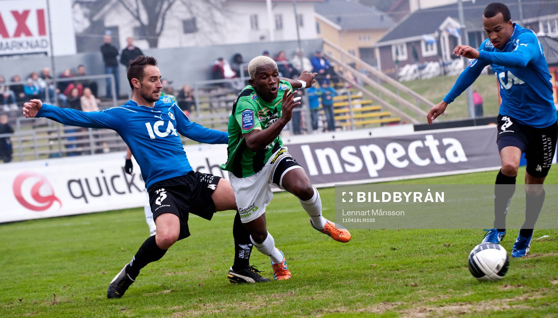 Ivan Diaz, Halmstad mot Eric Bassombeng, Gais