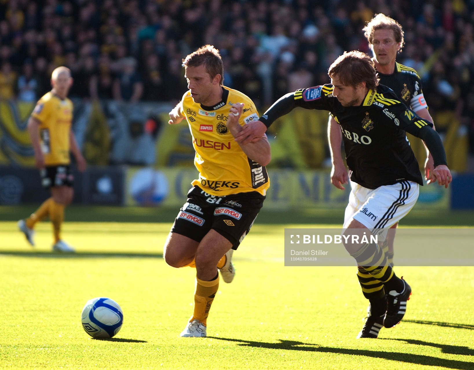 Anders Svensson, Elfsborg, Kevin Walker, AIK
