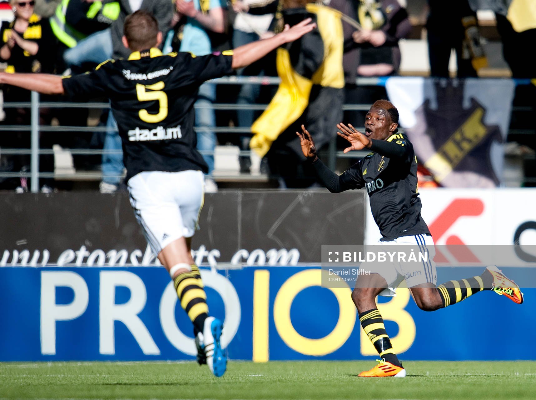 Mohamed Bangura, AIK, jubel