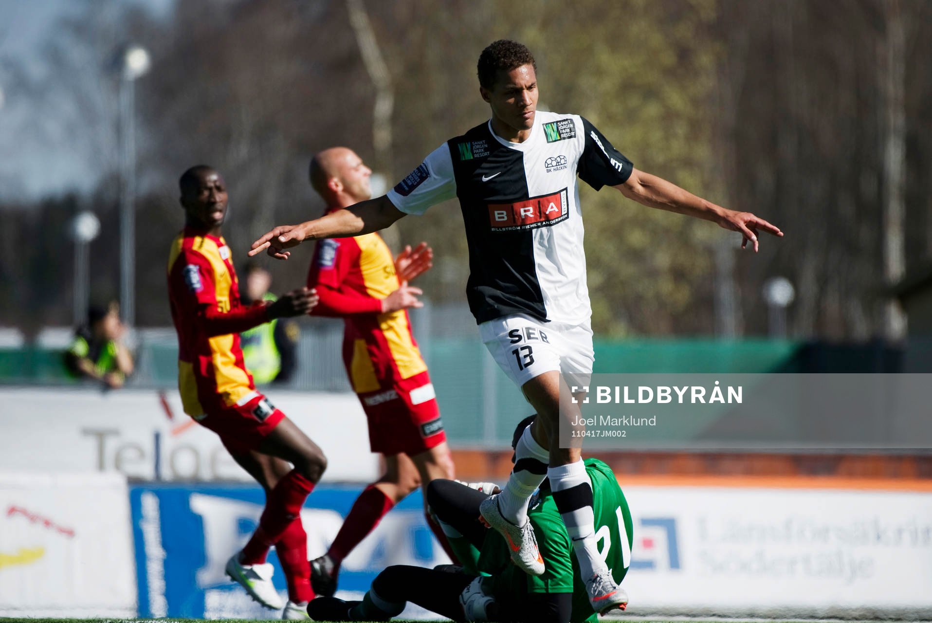 Mathias Ranegie, Häcken, jubel