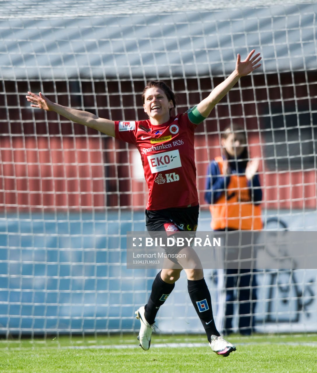 1-0, Susanne Moberg, Kristianstad, jubel