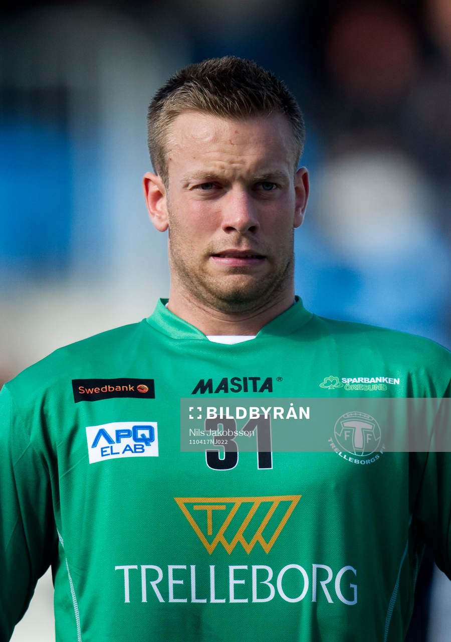 Fotboll, allsvenskan, Trelleborg, porträtt  Viktor Noring,