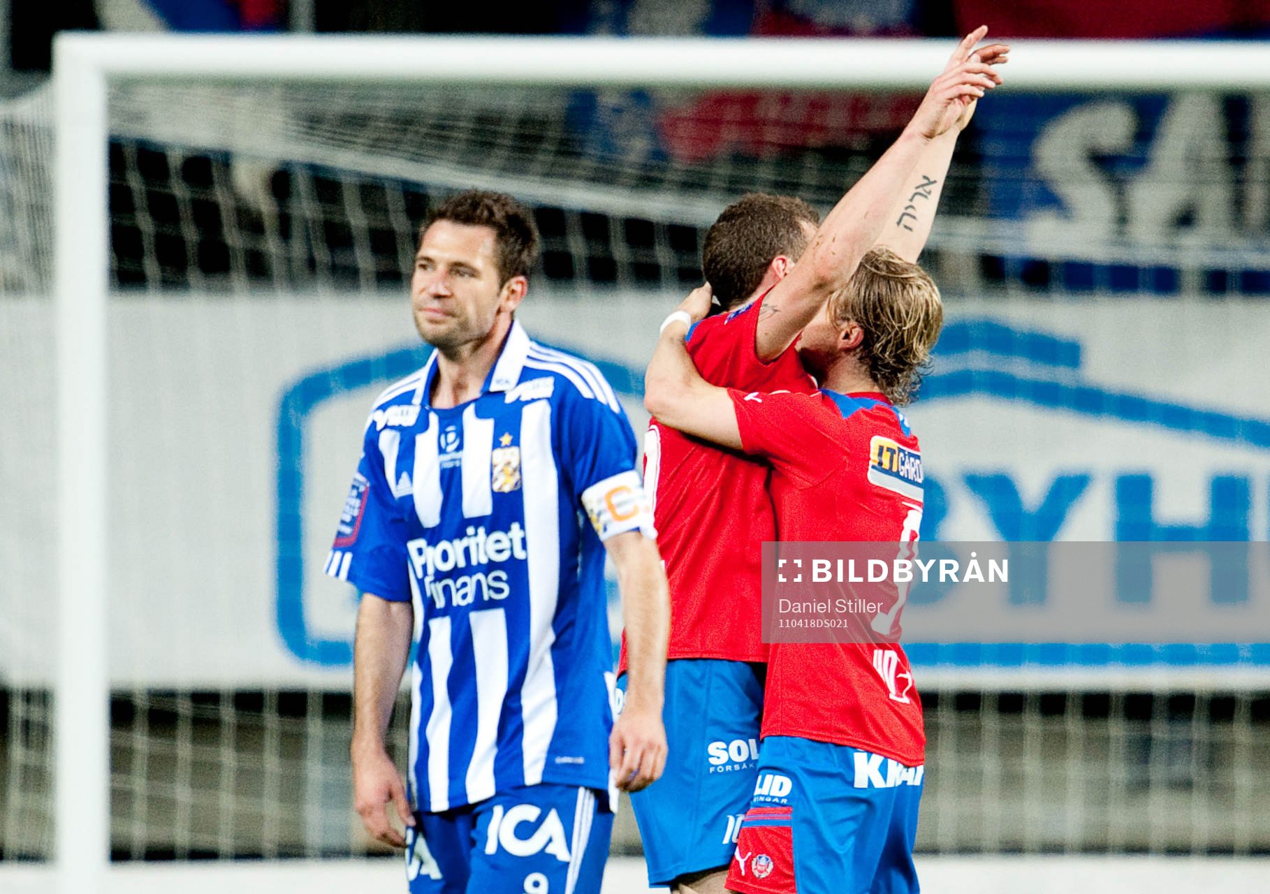 Alexander Gerndt, Helsingborg, gör 2-1, jubel, Stefan