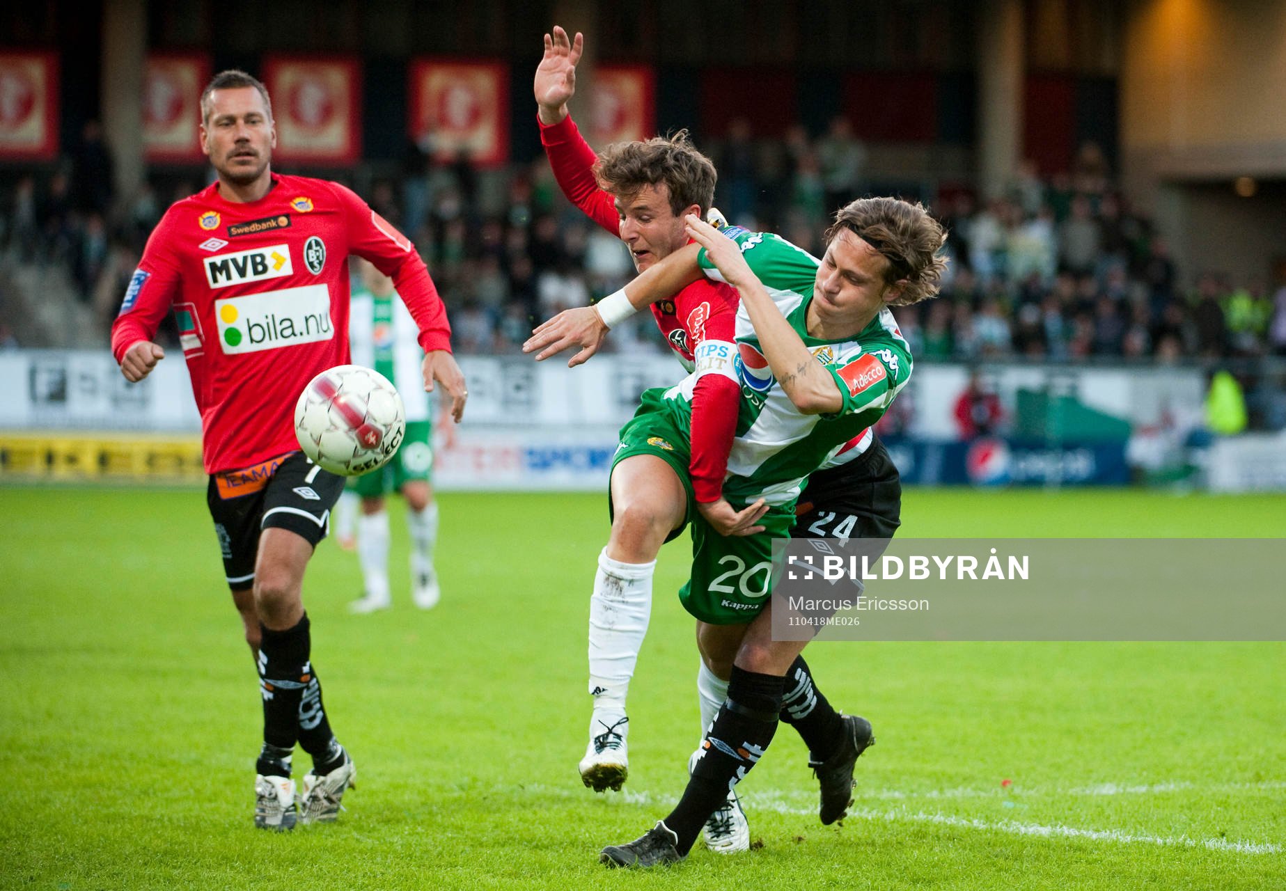 Björn Runström, Hammarby brottas med Adam Svensson,