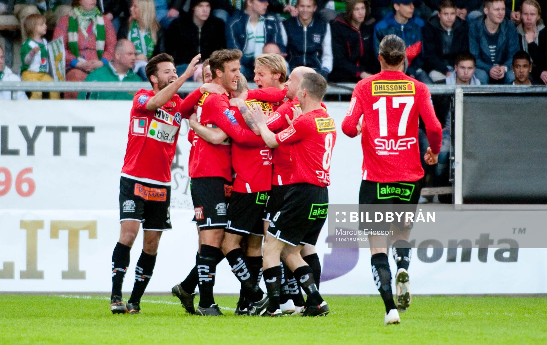 Jubel i Landskrona