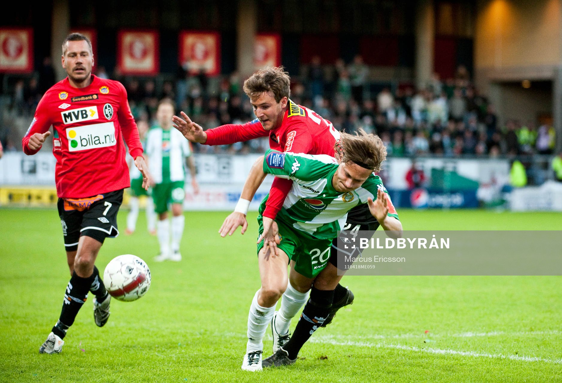 Björn Runström, Hammarby brottas med Adam Svensson,