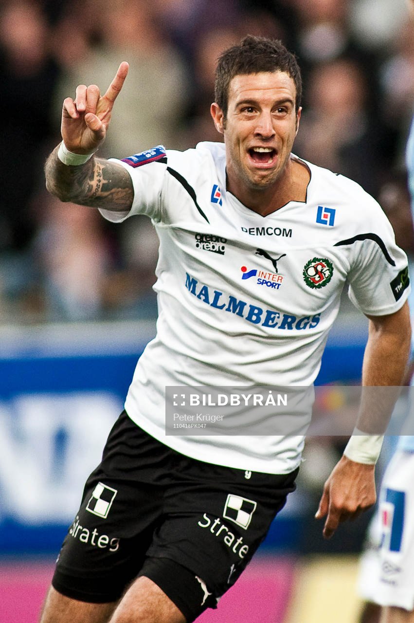 Andreas Haddad,  jubel