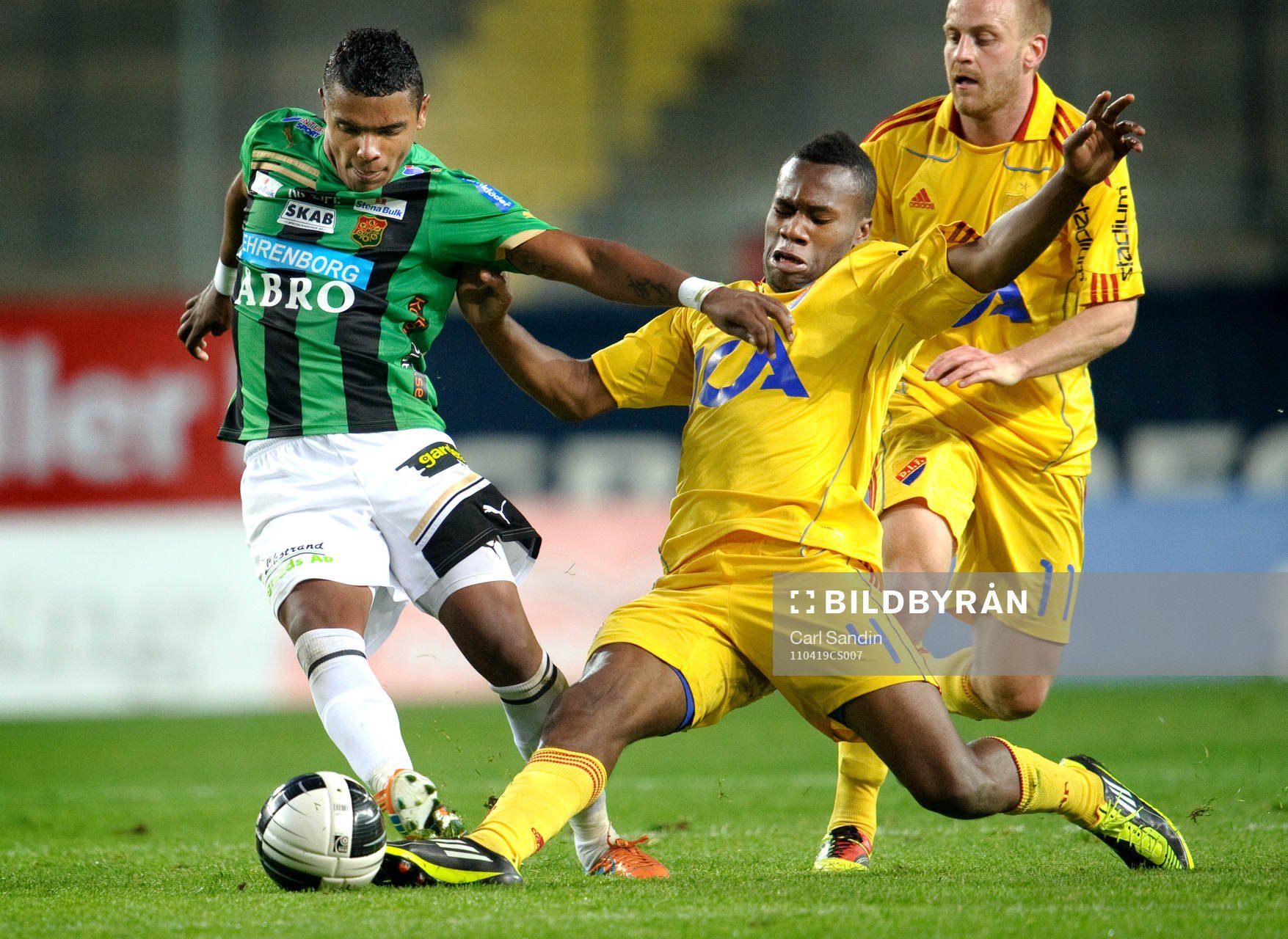 Wanderson Do Carmo, Gais, Gale Agbossoumonde, Djurgården